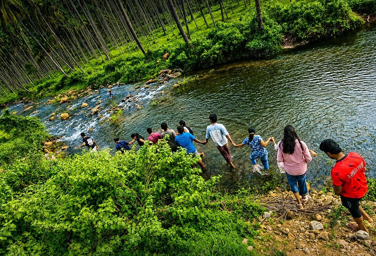 Guests enjoying a memorable stay at Mango Village Resort