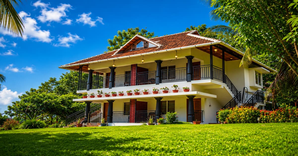 Mango village Room outside view